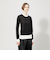 【EPOCA DI BASE】 ウールシルク バイカラーニット 《WEB＆一部店舗限定》