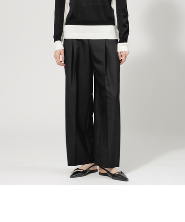 【EPOCA DI BASE】 ウールモヘヤ テーパードパンツ 《WEB＆一部店舗限定》