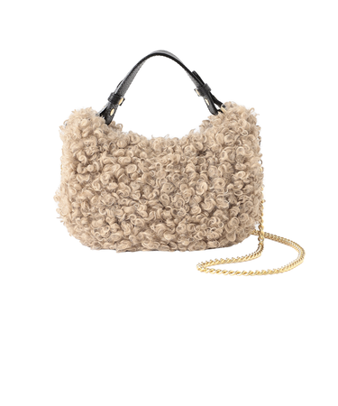 【VIOLAd'ORO】フェイクファーショルダーバッグ《WEB＆EPOCA THE SHOP店舗限定》