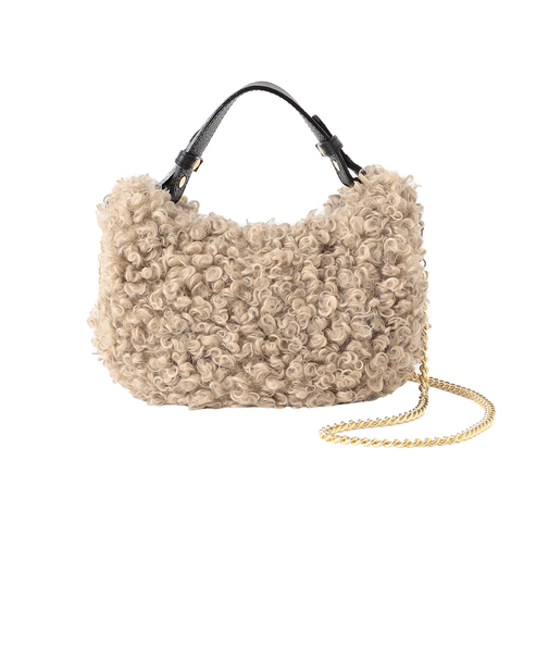 【VIOLAd'ORO】フェイクファーショルダーバッグ《WEB＆EPOCA THE SHOP店舗限定》