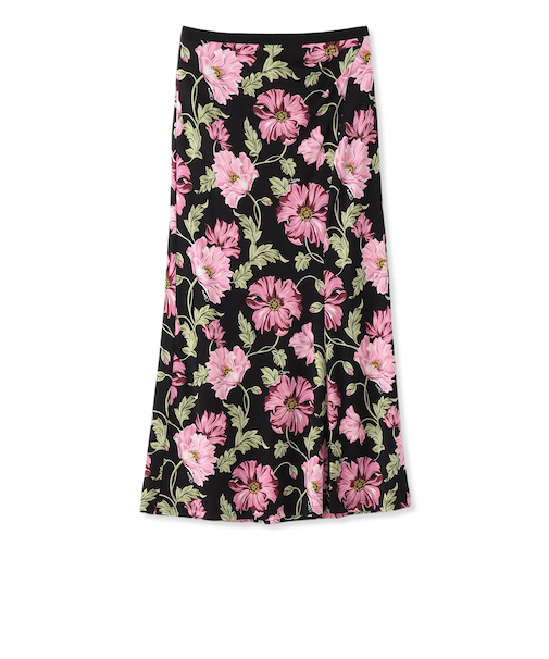 【DIANE von FURSTENBERG】フラワープリントスカート《WEB＆EPOCA THE SHOP店舗限定》