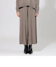 【EPOCA DI BASE】 スーパーファインウール ニットパンツ 《WEB＆一部店舗限定》