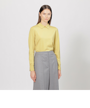 【La maglia】 シャツカラー ニットプルオーバー