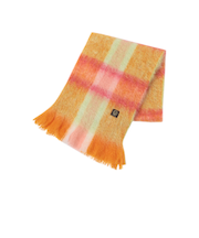 【MANTAS EZCARAY】モヘヤチェックストール《WEB＆EPOCA THE SHOP店舗限定》