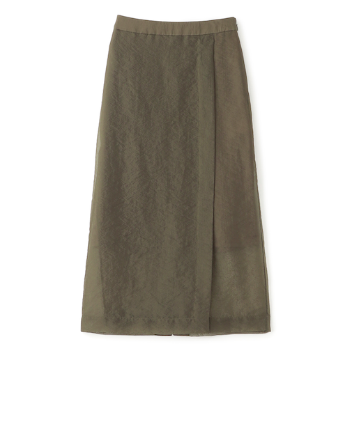 【SACRA】ラップスカート《WEB＆EPOCA THE SHOP店舗限定》