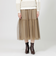 【EPOCA STORIA】 ラメチュール ティアードスカート 《WEB＆一部店舗限定》