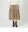 【EPOCA STORIA】 ラメチュール ティアードスカート 《WEB＆一部店舗限定》