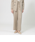 【VERY NaVY2024年12月号掲載】ストレッチウールフラノ ワイドストレートパンツ