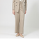 【VERY NaVY2024年12月号掲載】ストレッチウールフラノ ワイドストレートパンツ