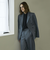 【VERY NaVY2024年12月号掲載】ストレッチウールフラノ ダブルブレストジャケット