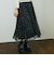 ラメチュールエンブロイダリー プリーツスカート