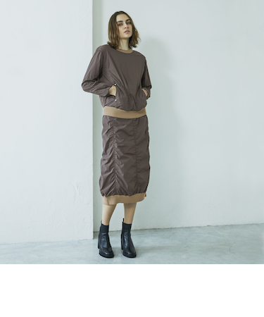 【Lu TECS】ニットコンビセットアップ