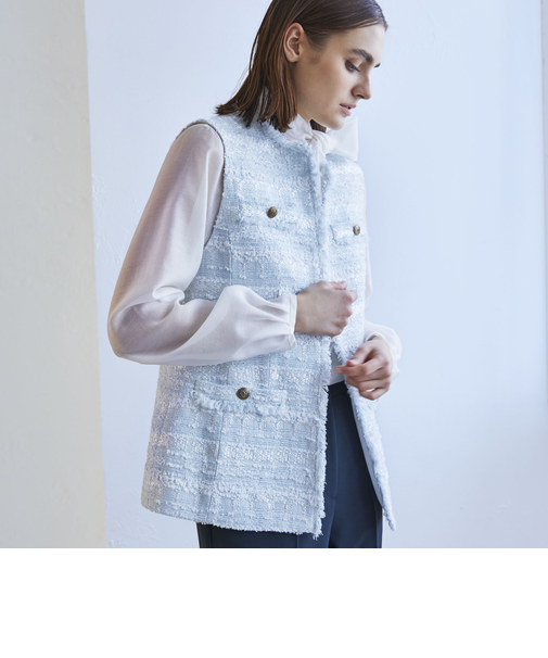 ファンシーツィード ノーカラージレ