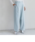 クリーンウールトロ ワイドタックパンツ