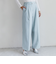 クリーンウールトロ ワイドタックパンツ