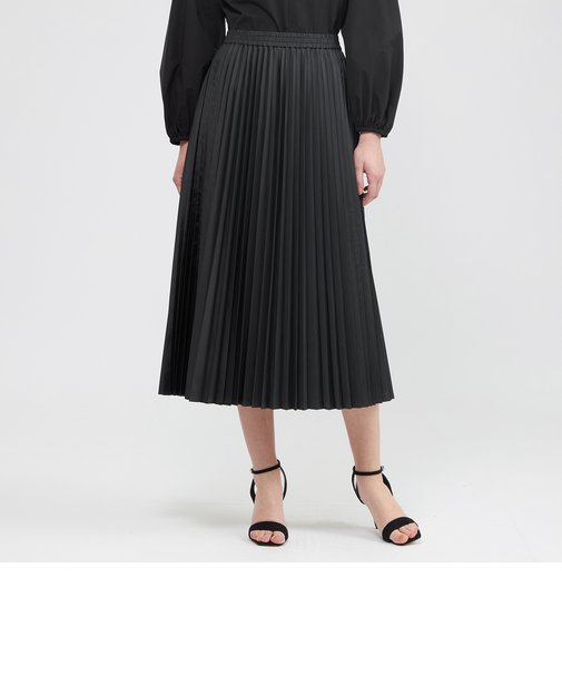 【EPOCA STORIA】 ライトタフタ プリーツスカート 《WEB＆EPOCA THE SHOP店舗限定》