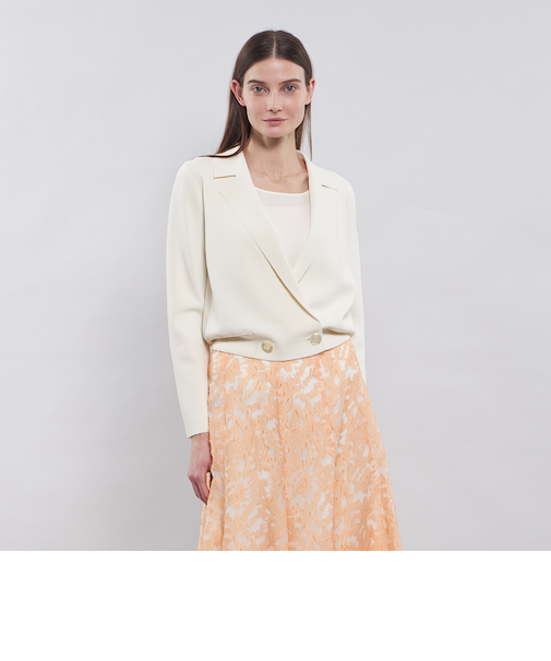 【La maglia】 ショートニットジャケット