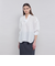 【EPOCA STORIA】 ラスターリネン スキッパーシャツ 《WEB＆EPOCA THE SHOP店舗限定》