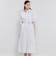 【EPOCA STORIA】 ハイカウントブロード シャツワンピース 《WEB＆EPOCA THE SHOP店舗限定》