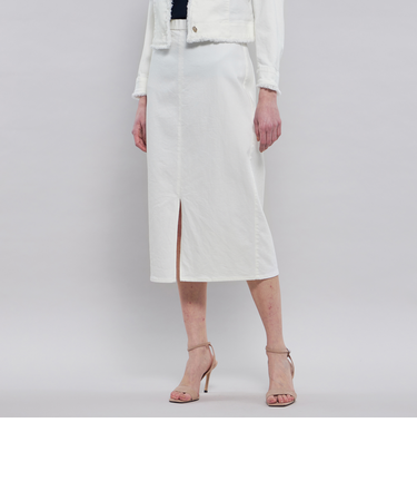 【EPOCA STORIA】 ライトデニム タイトスカート 《WEB＆EPOCA THE SHOP店舗限定》