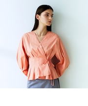 スビンタイプライター カシュクールブラウス