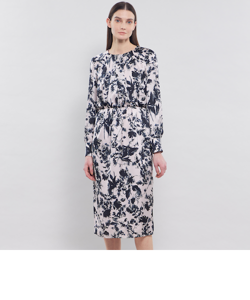 シャドウフラワープリント Iラインドレス｜エポカの通販｜&mall