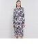 シャドウフラワープリント Iラインドレス