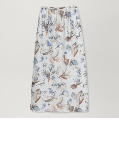 【marmors】フラワープリントスカート《WEB＆EPOCA THE SHOP店舗限定》