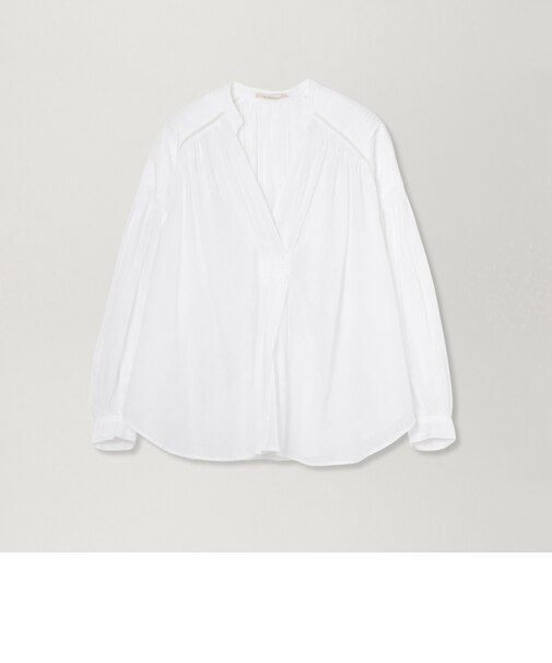 【ne quittez pas】ピンタックブラウス《WEB＆EPOCA THE SHOP店舗限定》