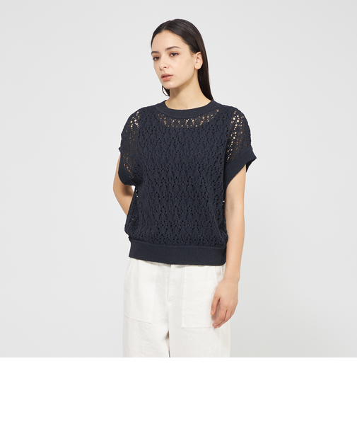 【VERY NaVY2025年6月号掲載】La maglia estate ニットプルオーバー