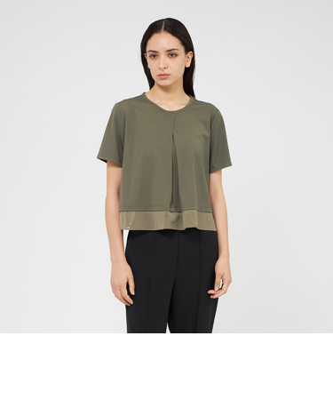 【Lu TECS】コンパクトジャージー テントシルエットプルオーバー