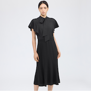 シフォンコンビ デザインドレス