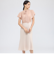 シフォンコンビ デザインドレス