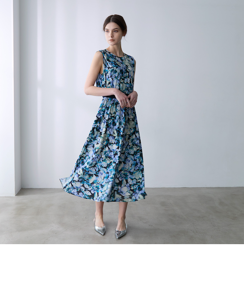 エポカワンピース　ドレス 楽天市場】【SALE／50%OFF】ココテック タフタコンビニットドレス