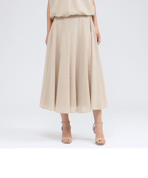 ドライウール フレアスカート