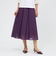 ウールボイル タックスカート