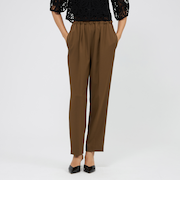 トリアセテートツイル テーパードパンツ