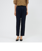 トリアセテートツイル テーパードパンツ