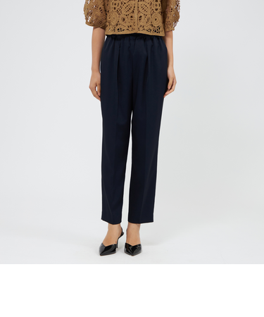 トリアセテートツイル テーパードパンツ