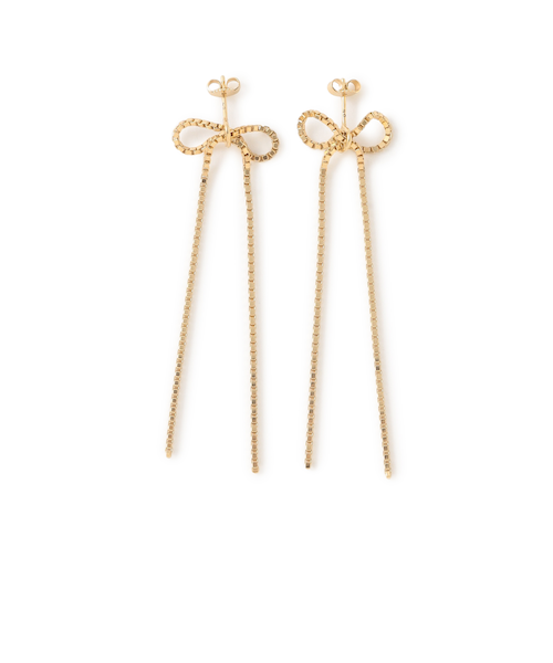 SASKIA DIEZ/サスキア ディツ リボンピアス 楽天市場】SASKIA DIEZ サスキアディツ【リボン ピアス シルバー