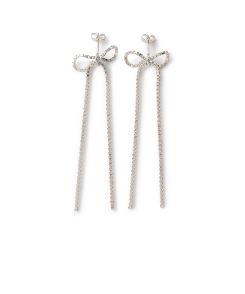 【新品未使用】SASKIA DIEZリボンピアス(シングル) 新品未使用】SASKIA DIEZリボンピアス(シングル)