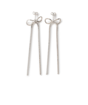 【Saskia Diez】リボンピアス《WEB＆EPOCA THE SHOP店舗限定》