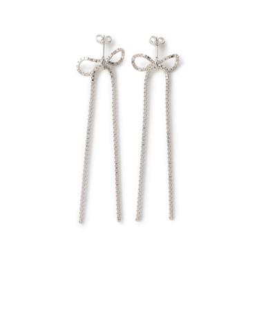 【Saskia Diez】リボンピアス《WEB＆EPOCA THE SHOP店舗限定》