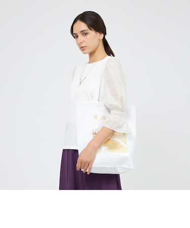 シアースリーブカットソー&トートバッグセット