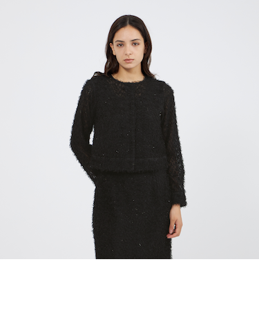 【EPOCA STORIA】ラメシャギーブラウス《WEB＆EPOCA THE SHOP店舗限定》