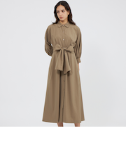 【EPOCA STORIA】ソフトタイプライターワンピース 《WEB＆EPOCA THE SHOP店舗限定》