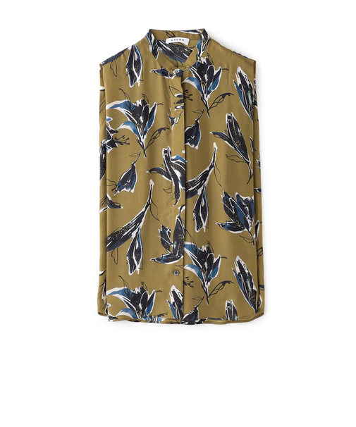 【SACRA】オータムフローラブラウス《WEB＆EPOCA THE SHOP店舗限定》