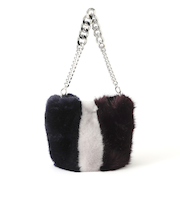 【a point etc】マルチカラーエコファーバッグ《WEB&EPOCA THE SHOP店舗限定》