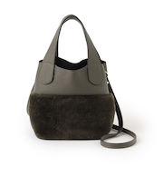 【RIPANI】ムートンコンビバケツバッグ《WEB＆EPOCA THE SHOP店舗限定》