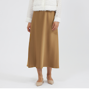 【EPOCA STORIA】ロイヤルサテンスカート《WEB＆EPOCA THE SHOP店舗限定》